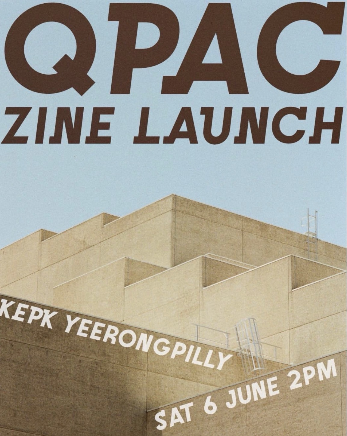 A zine about QPAC by @itsthomr (free entry)