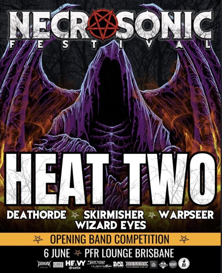 Necrosonic Festival Opening Band Competition Heat Two ft. Deathorde, Skirmisher, Warpseer and Wizard Eyes