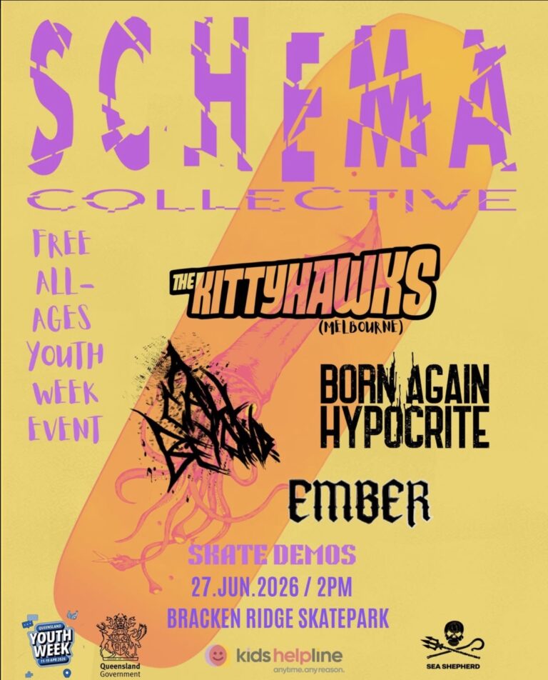 Schema Collective presents: The Kittyhawks, A Call Beyond, Born Again Hypocrite and Ember (FREE ENTRY)