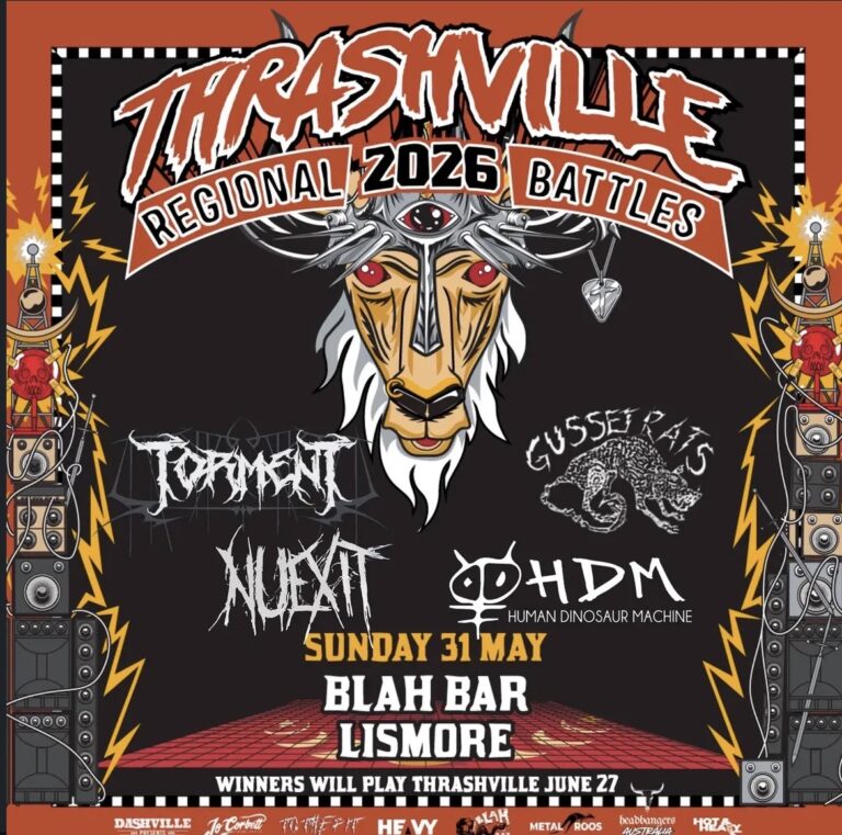 Thrashville Regional Battles 2026 ft. Torment, Human Dinosaur Machine, Gusset Rats, and Nuexit