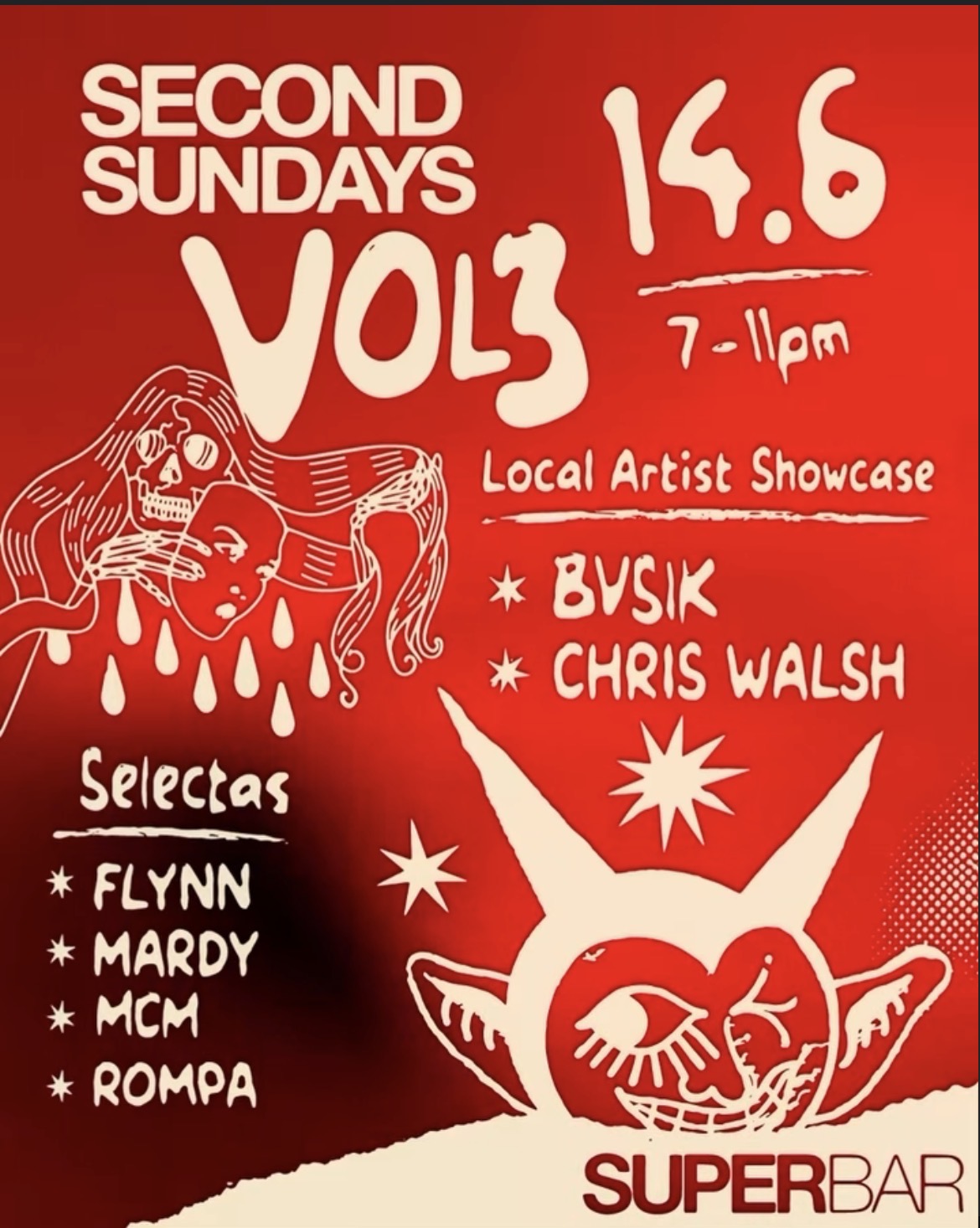 Second Sundays Vol. 3 (FREE ENTRY)