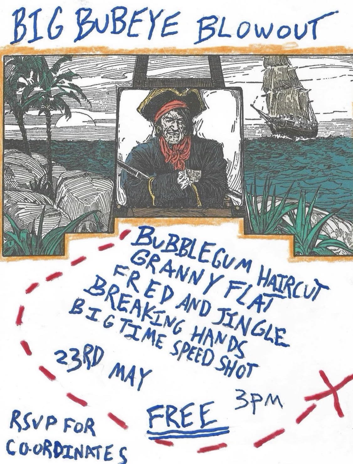 Big Bubeye Blowout ft. Bubblegum Haircut, Granny Flat, Fred and Jingle, Breaking Hands and Big Time Speed Shot (Free Entry)