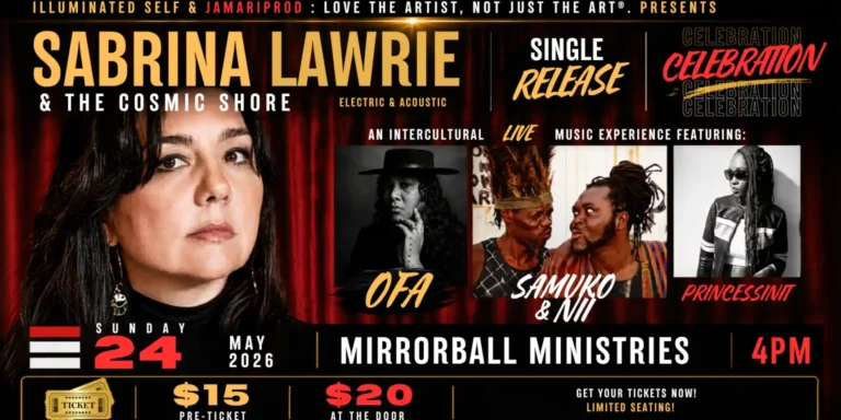 Sabrina Lawrie and the Cosmic Shore Single Release Celebration