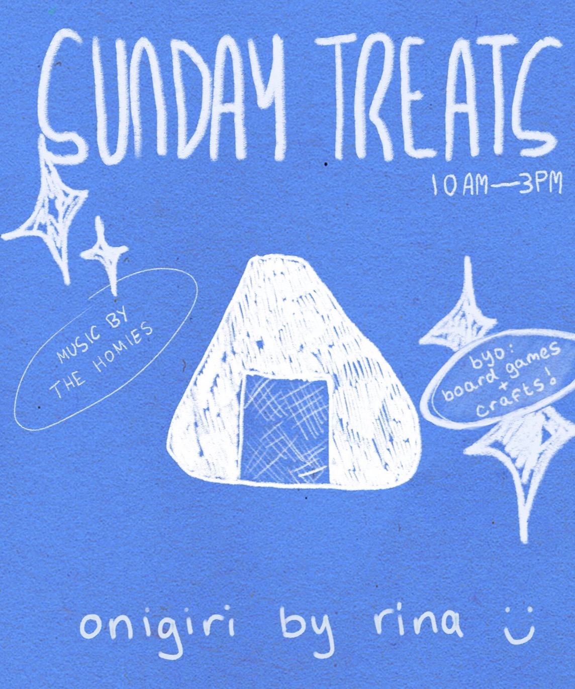 Sunday Treats ft. music by the homies (free entry)