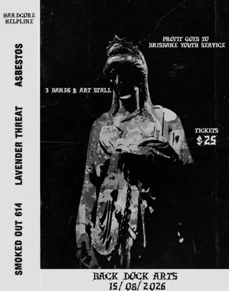 Hardcore Helpline presents: Asbestos + Lavender Threat + Smoked Out 614 (A Fundraiser for Open Doors Youth Service)