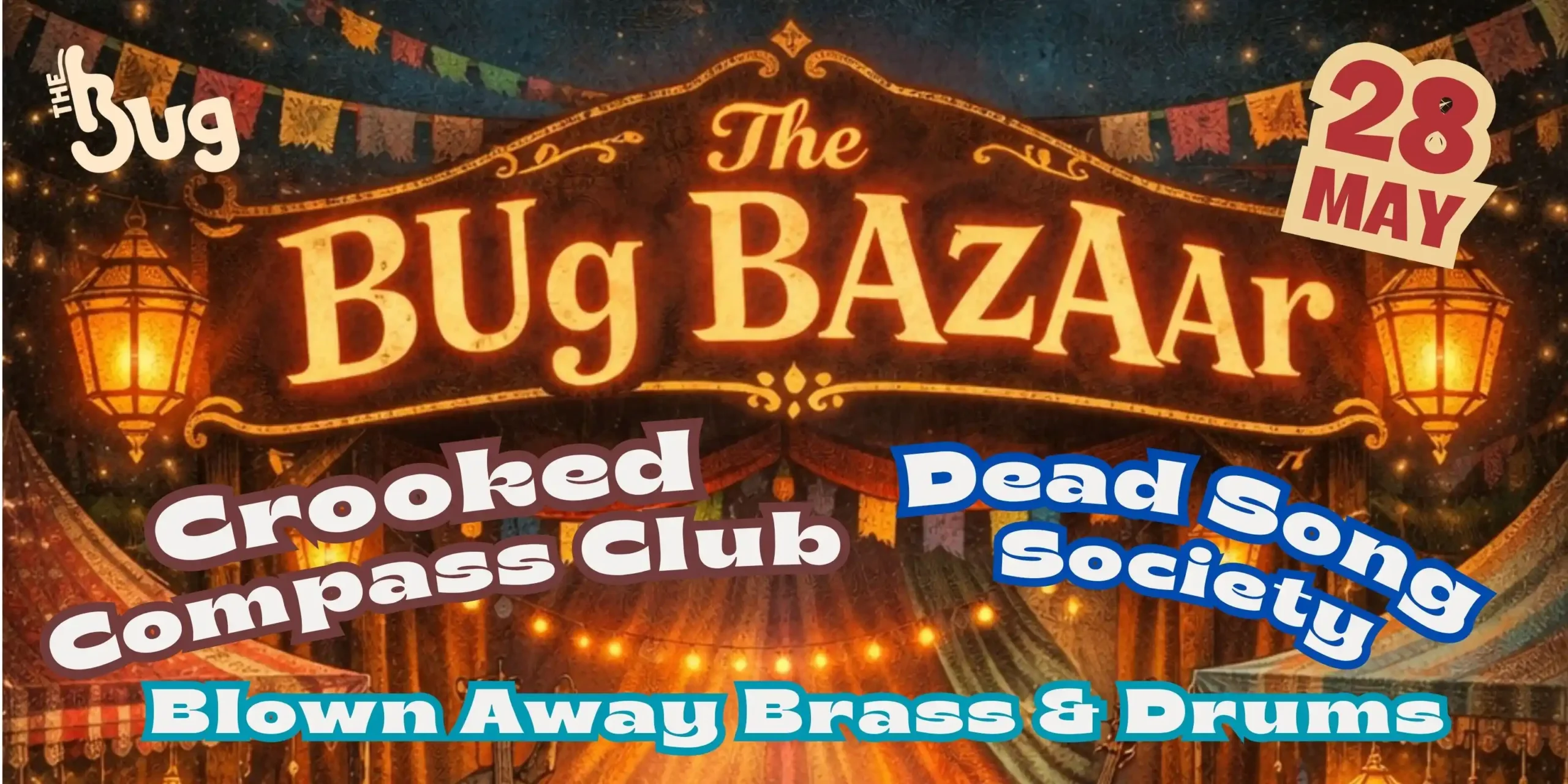 BUg: Crooked Compass Club + Blown Away Brass & Drums + Dead Song Society