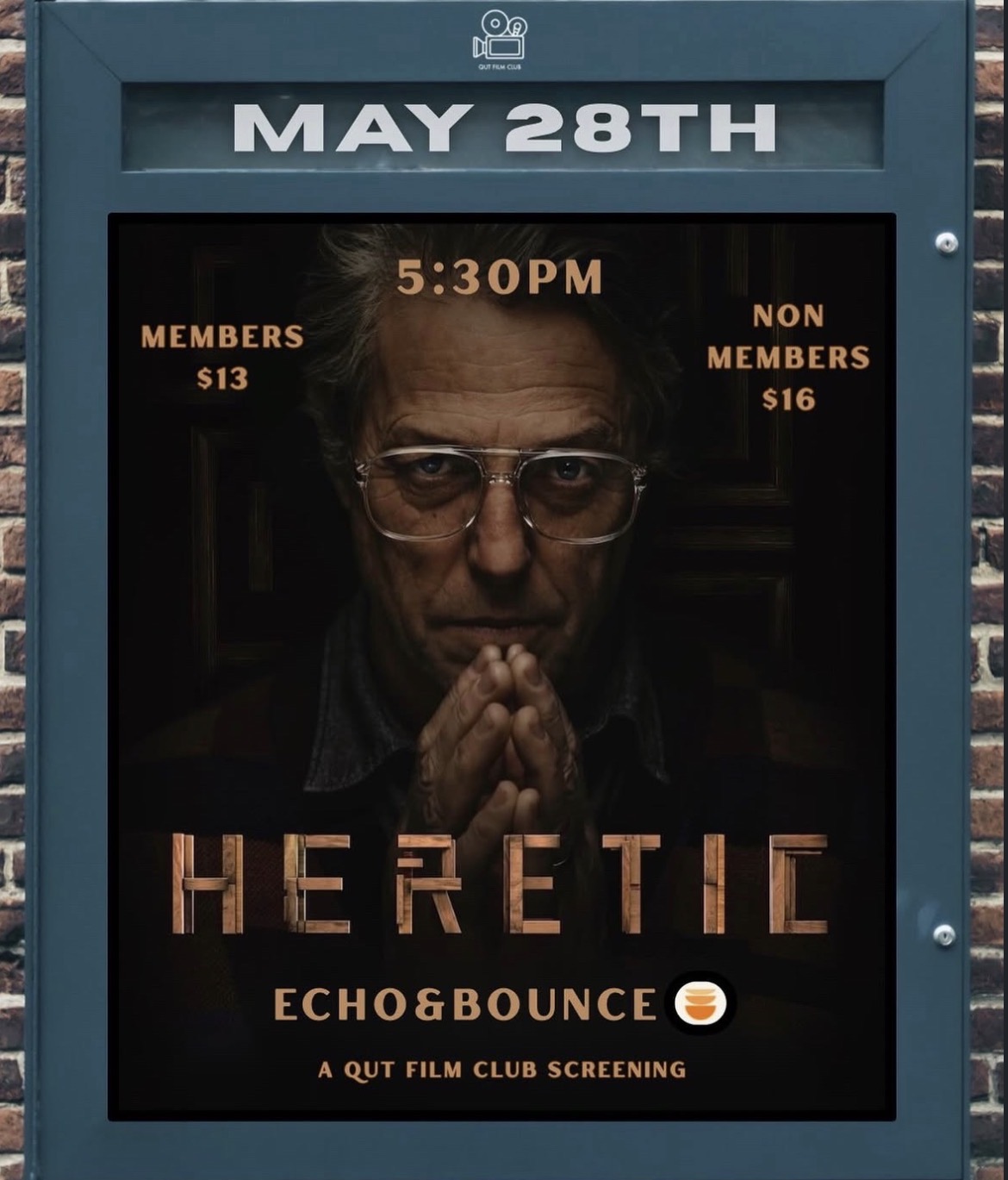 A QUT Film Club Screening: Heretic