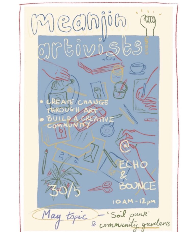 meanjin activists: may topic ‘soil punk & community gardens’ (free entry)