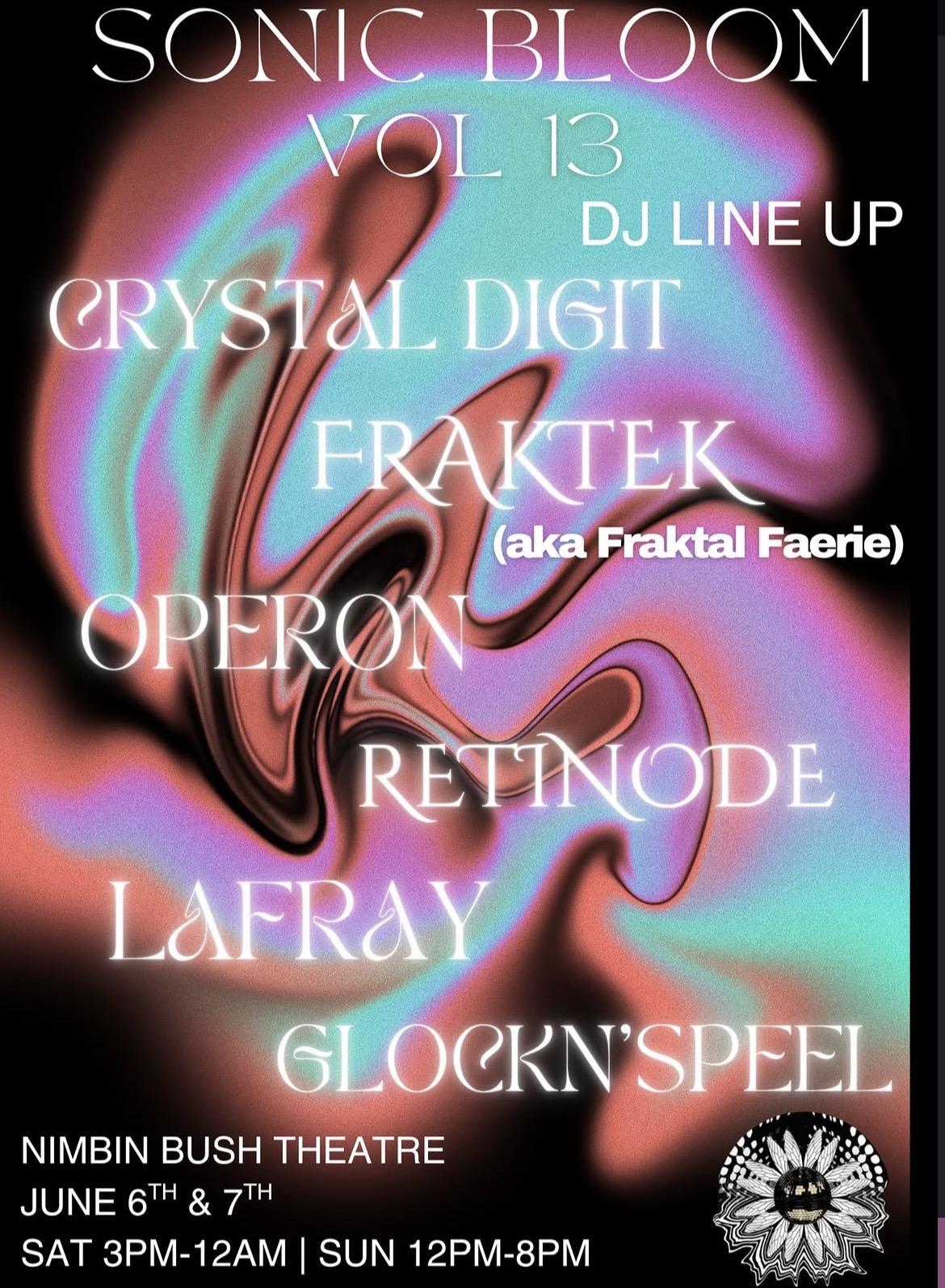 Sonic Bloom Vol. 13 ft. Crystal Digit, Fraktek, Oeron, Retinode, Afray and Glockn’speel