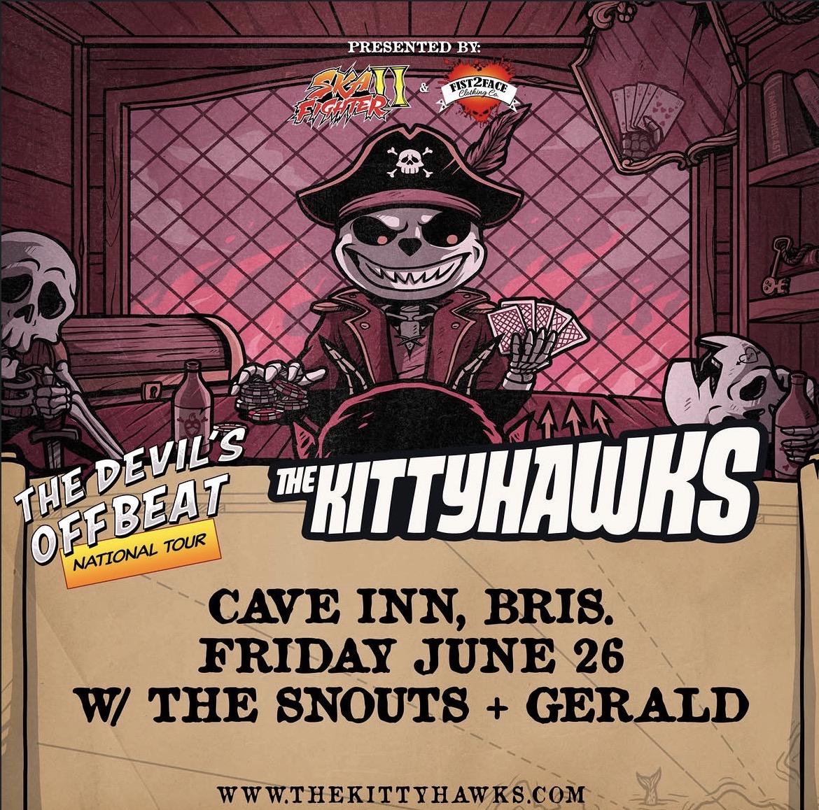 The Kittyhawks with support from The Snouts and Gerald
