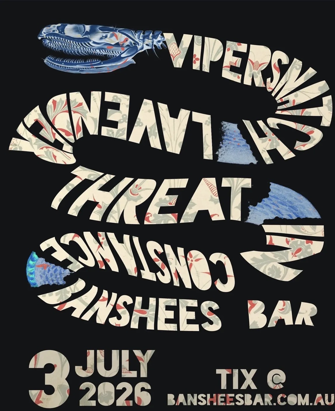 Vipersnatch + Lavender Threat + In Constance