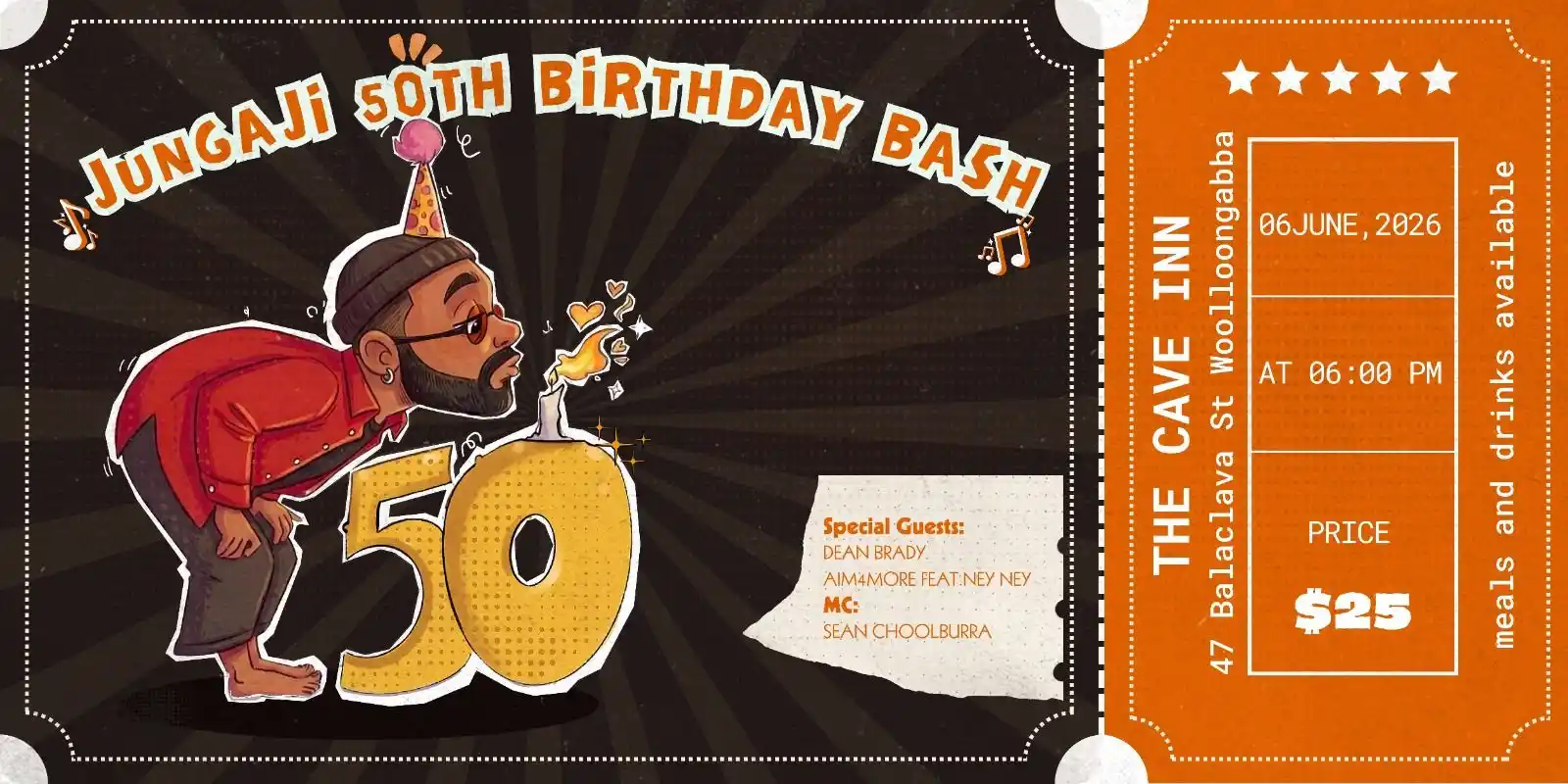 Jungaji’s 50th Birthday Bash