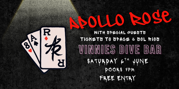Apollo Rose with Sol Rios & Tickets to Space