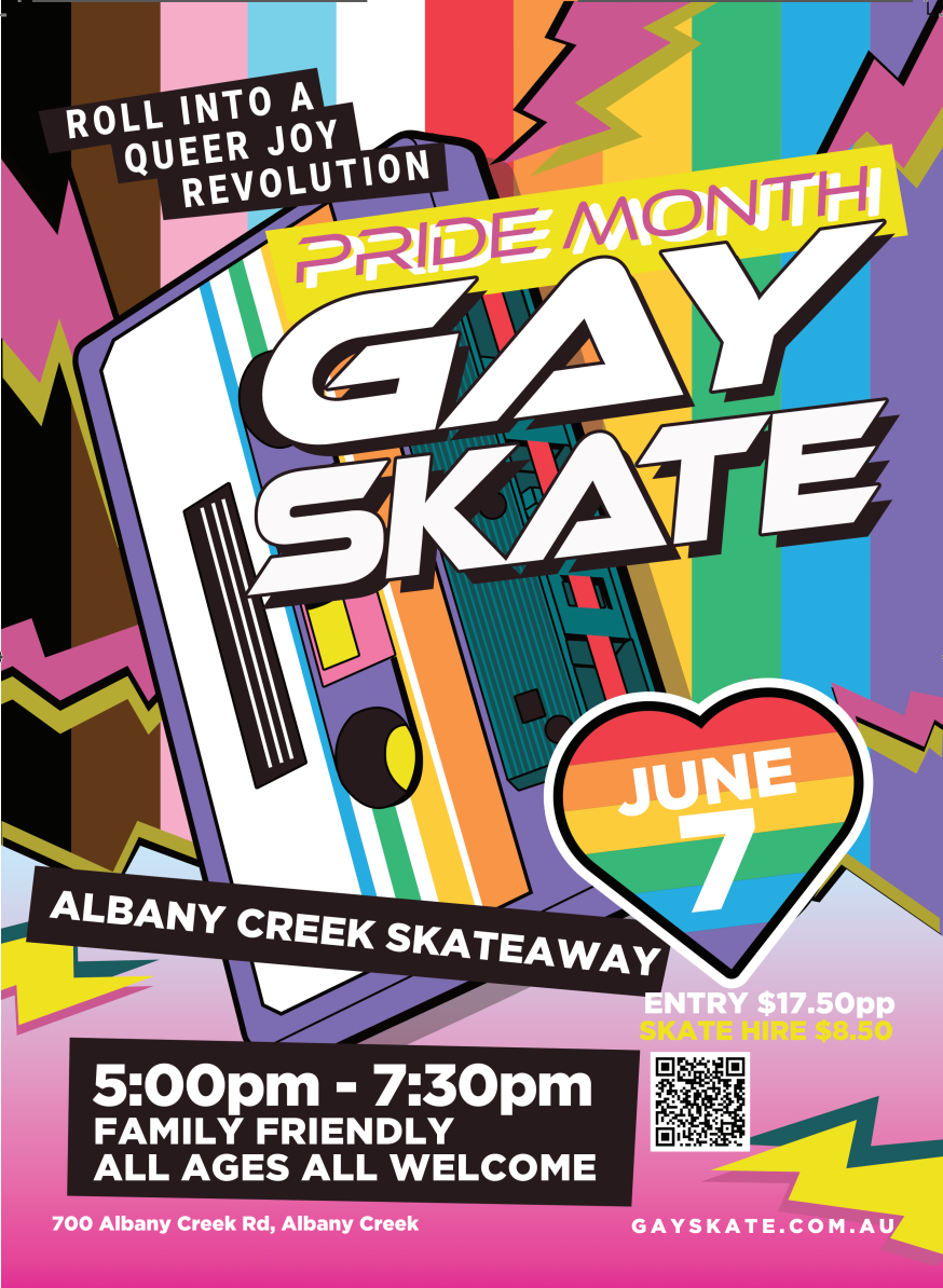 Pride Month Gay Skate