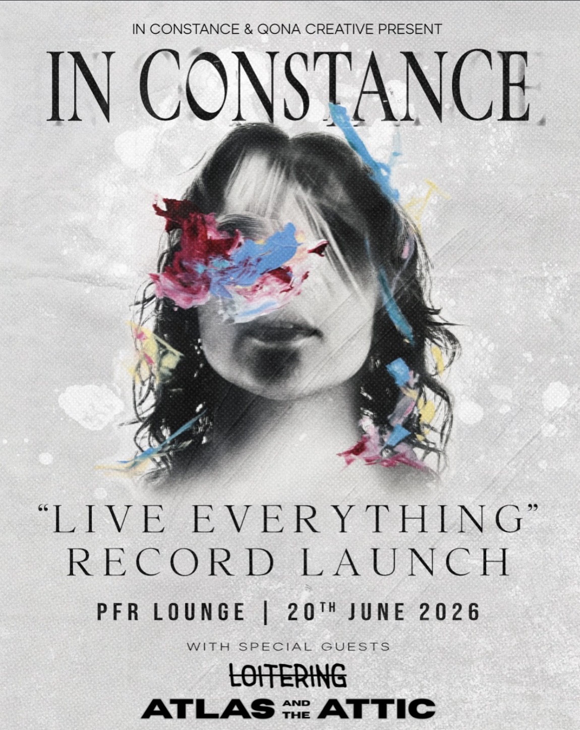 Qona Presents // In Constance 'Live Everything' Record Launch Meanjin/Brisbane