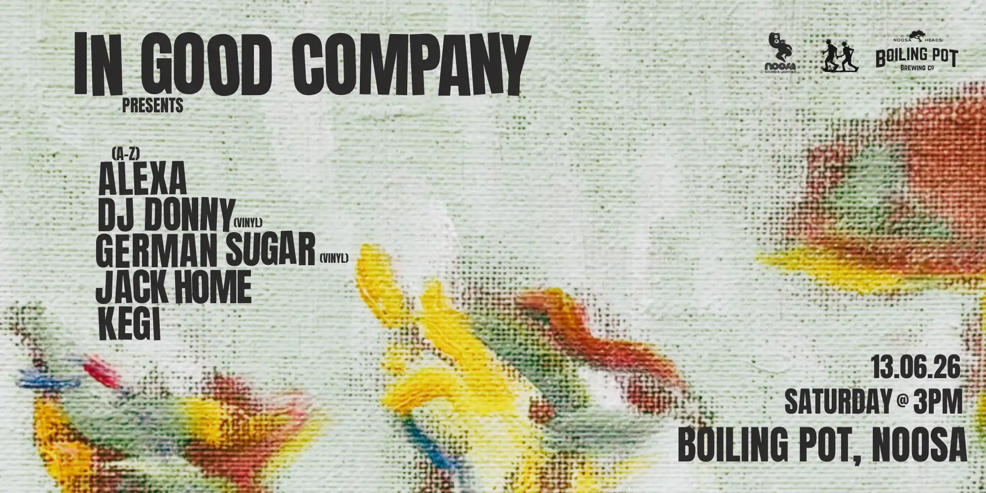 In Good Company Day Party @ Boiling Pot Brewing Co