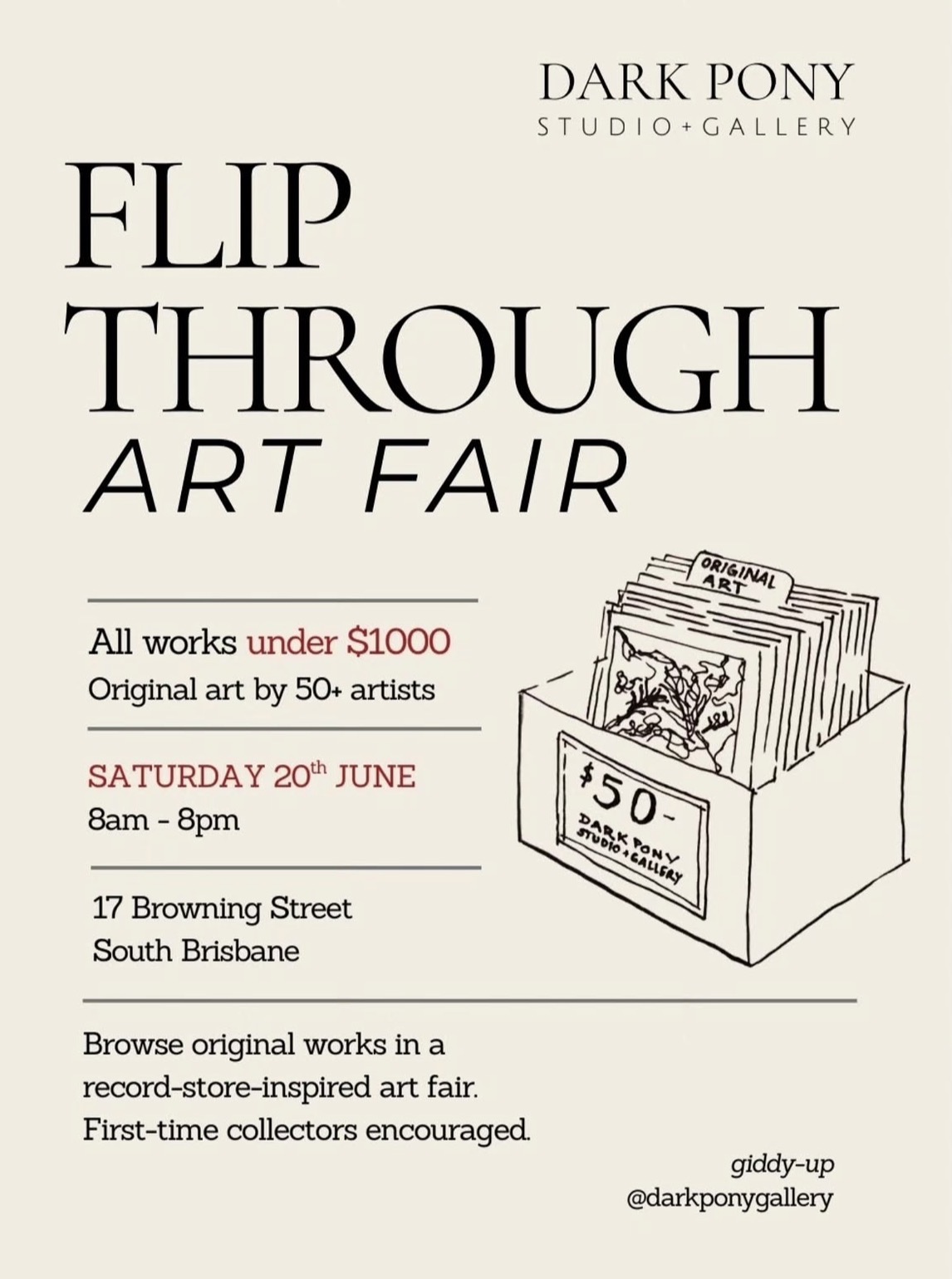 Flip Through Art Fair (FREE ENTRY)