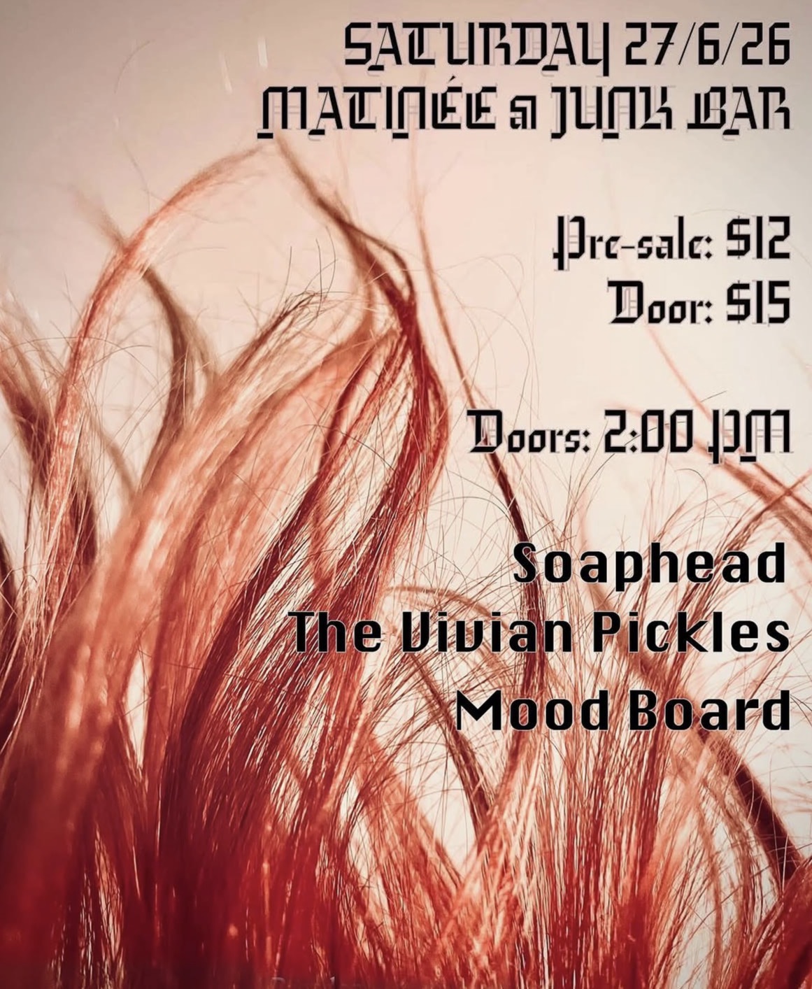 Soaphead, The Vivian Pickles and Mood Board