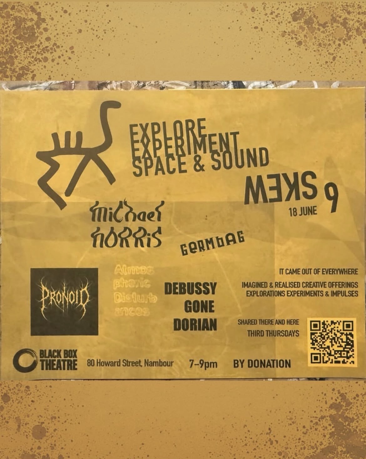 Skew 9 ft. Debussy gone Dorian, Germbag, Pronoid, and Michael Morris (donation entry)