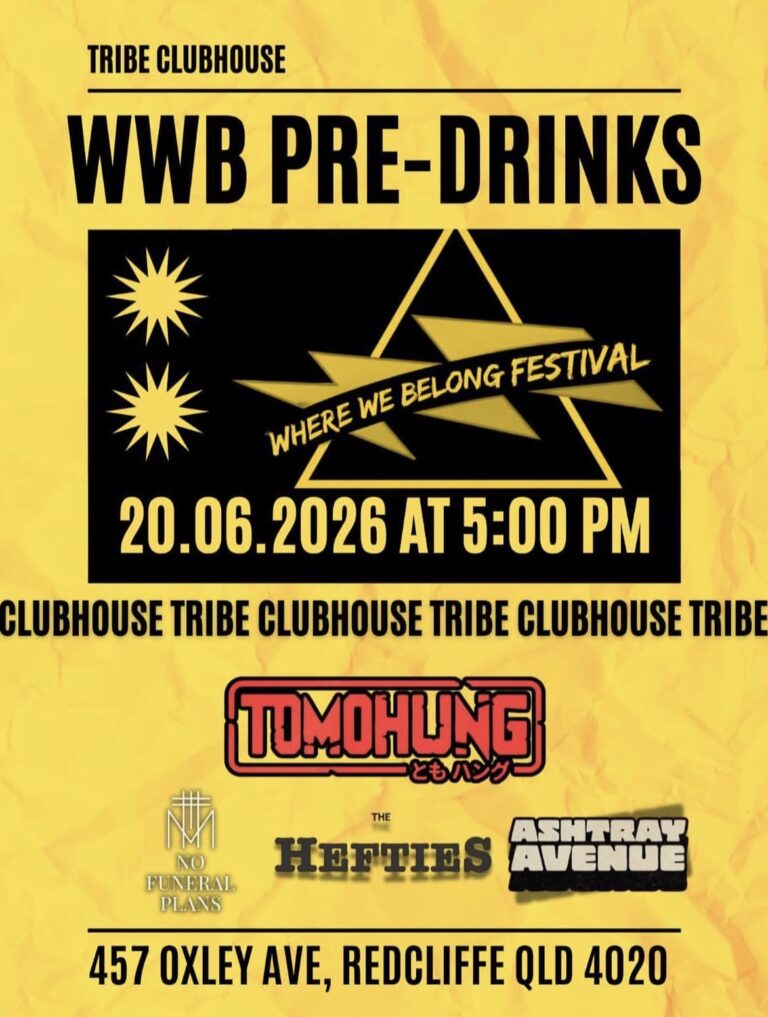 WWBB pre drinks ft. Tomohung, Cope Caine, The Hefties, Ashtray Avenue
