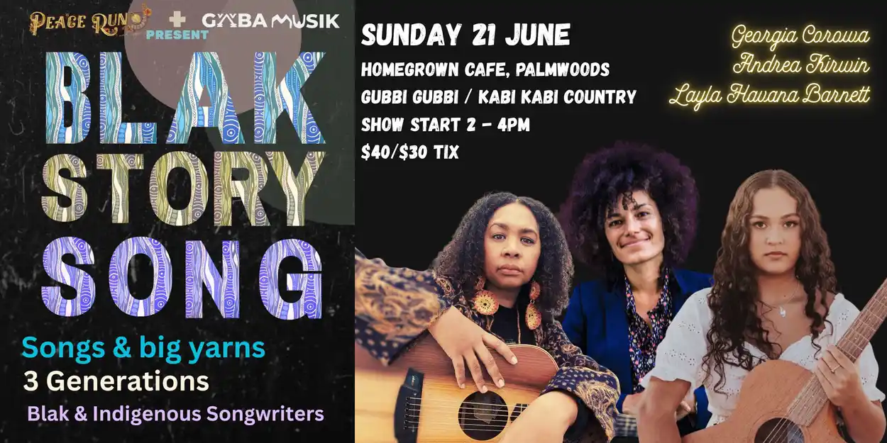 BLAK:STORY:SONG at Homegrown Cafe