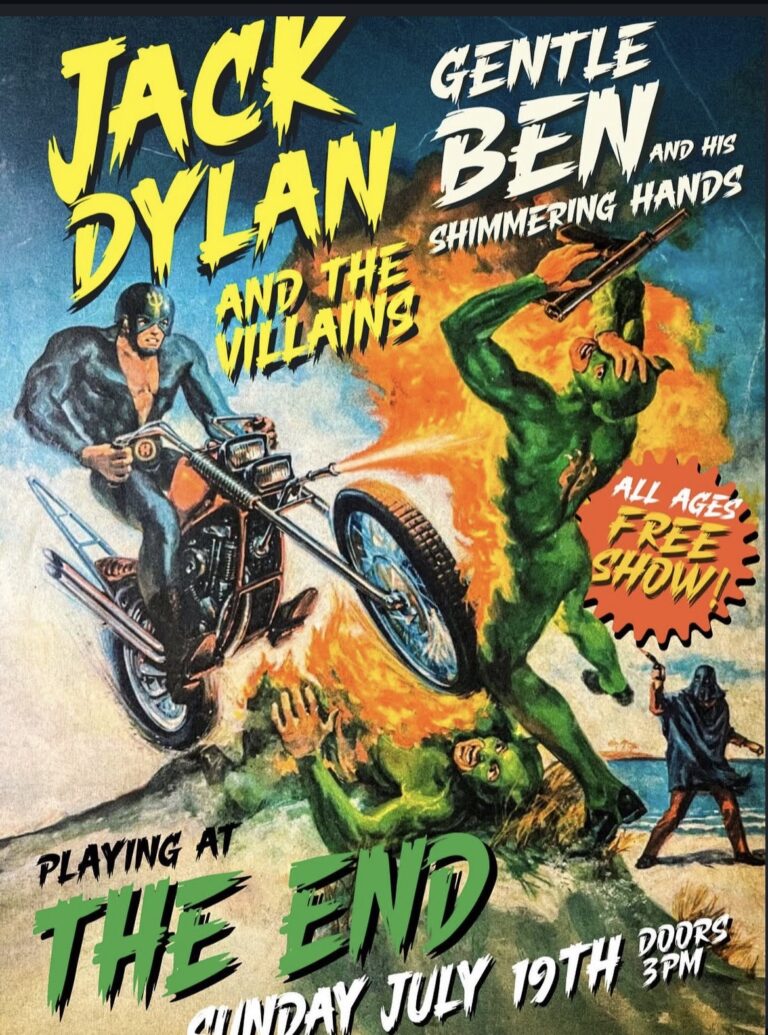 can ft. jack dylan and the villains + gentle ben and his shimmering hands (free entry)
