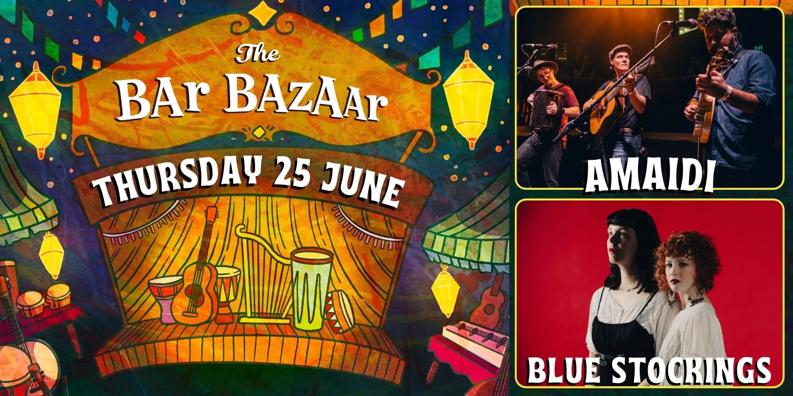 The Bar Bazaar ft. amaidi and blue stockings