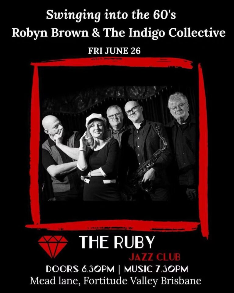 Robyn Brown & The Indigo Collective - Swinging into the 60's