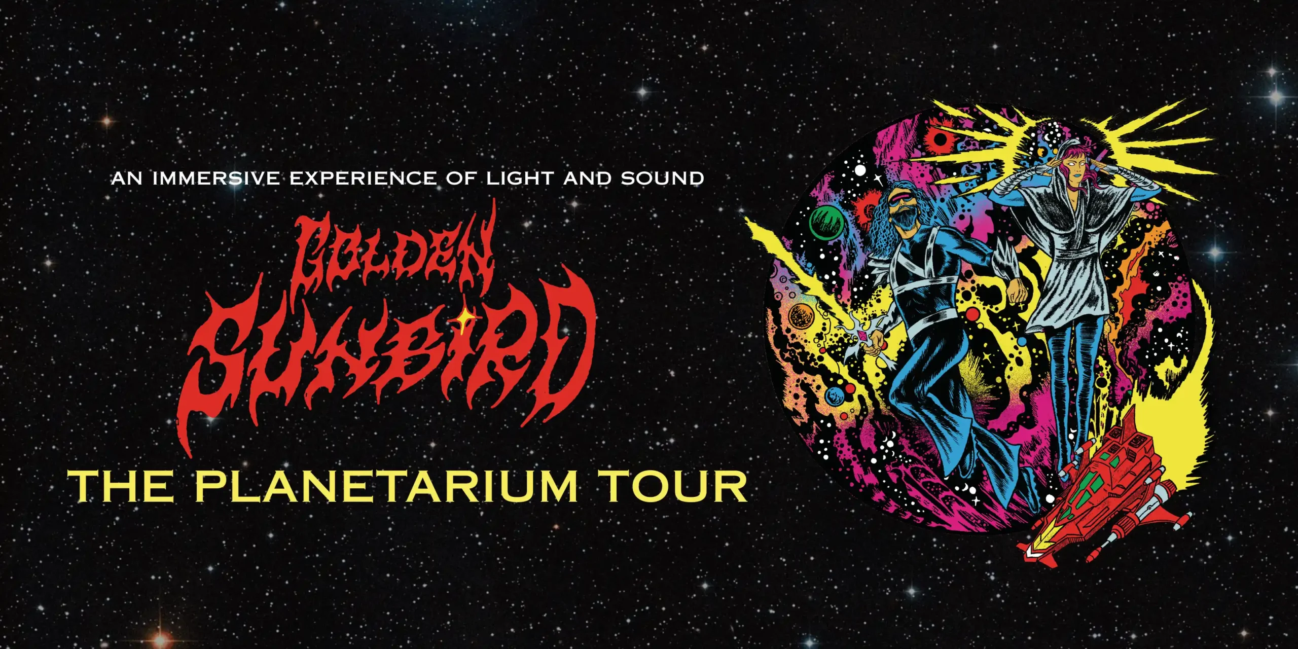 GOLDEN SUNBIRD - The Planetarium Tour 
