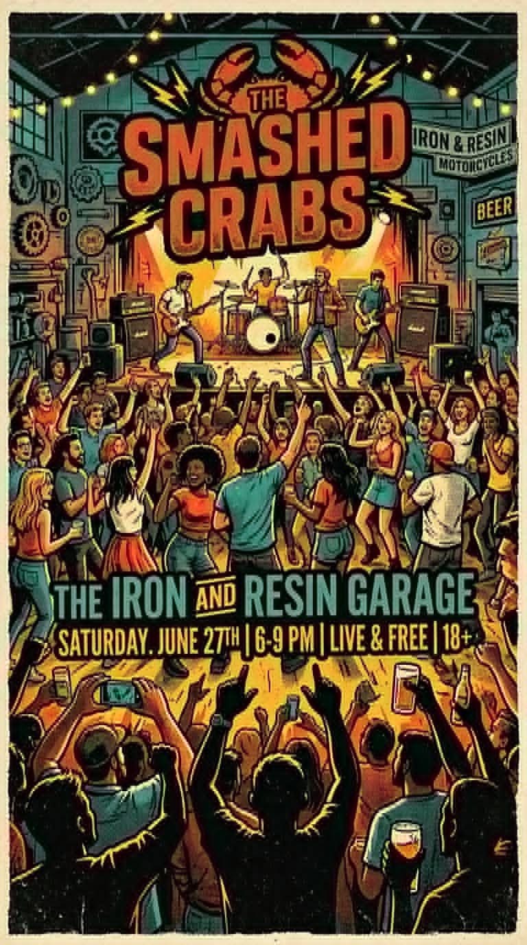 The Smashed Crabs (FREE ENTRY)