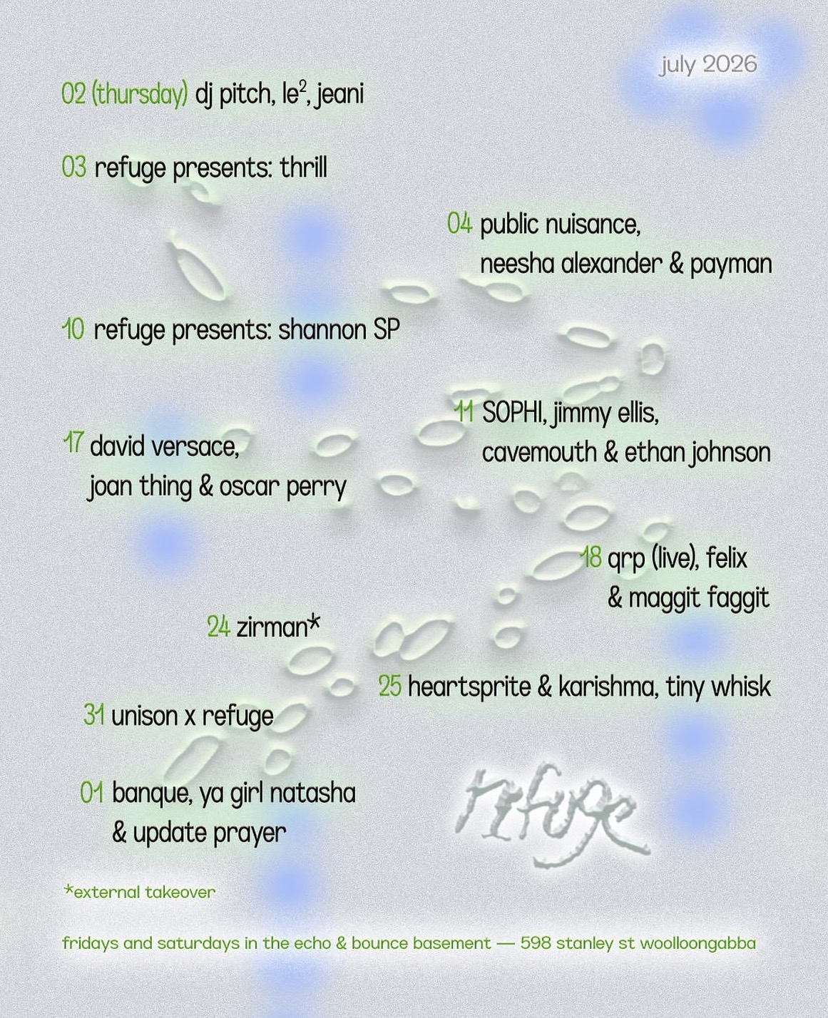 refuge presents heartsprite, karishma and tiny whisk