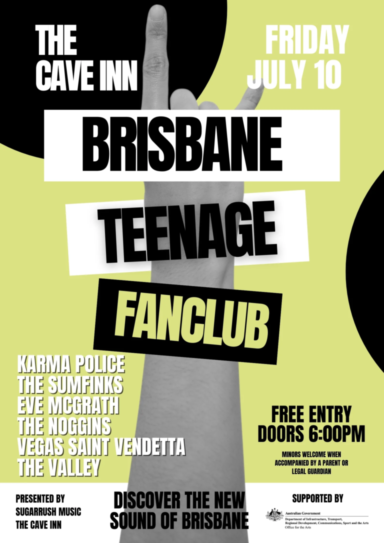 Brisbane Teenage Fanclub (Free Entry)