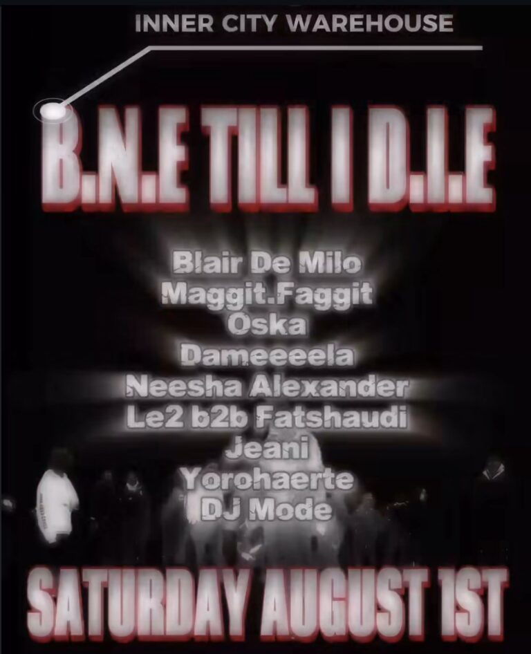 B.N.E TIL I DIE ft. blaier de mili, maggit.faggit, oska (sold out)