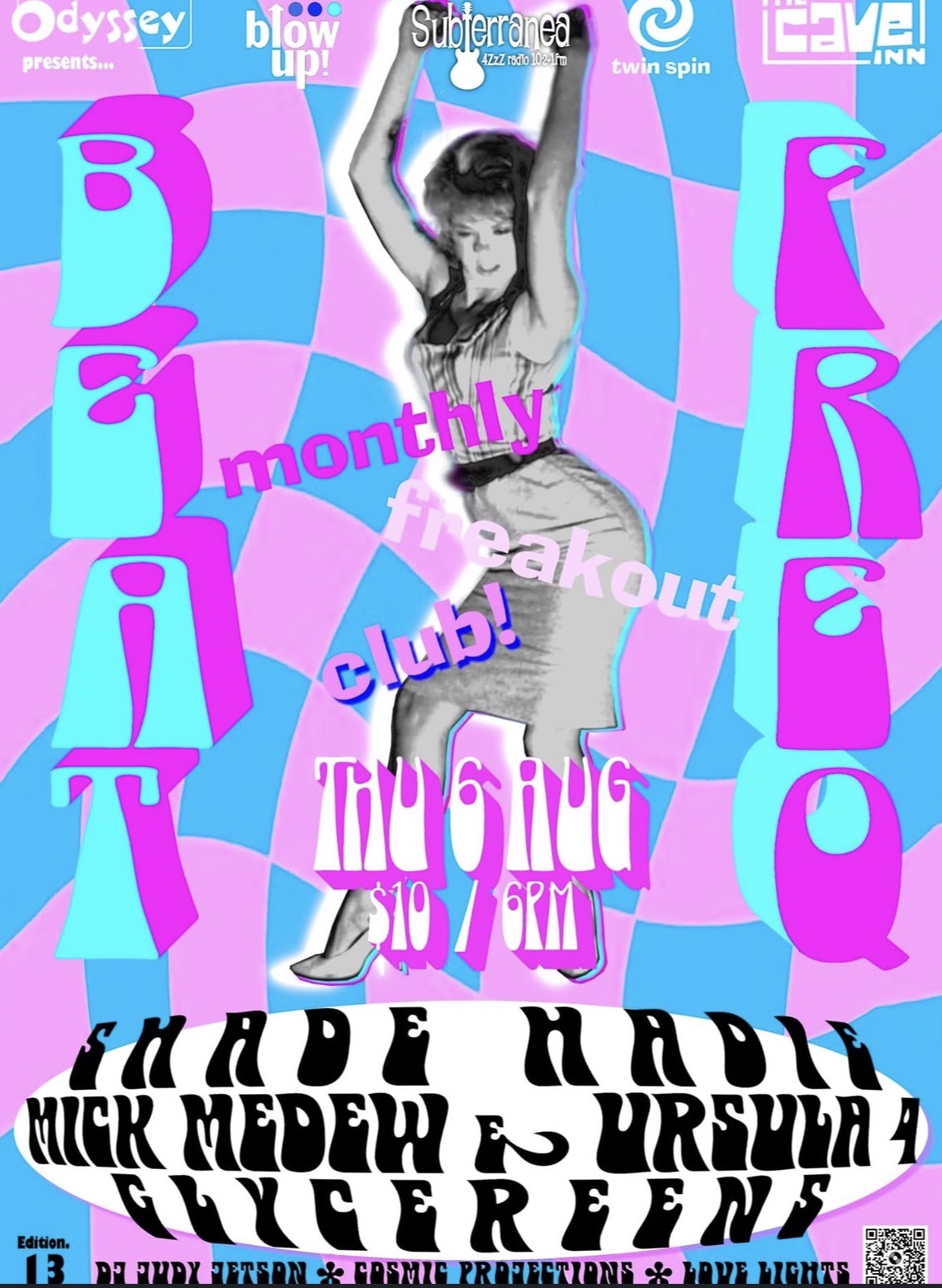 Beat Freq fr. Shade Hadie, Mick Medew & Ursula 4 and The Glycereens
