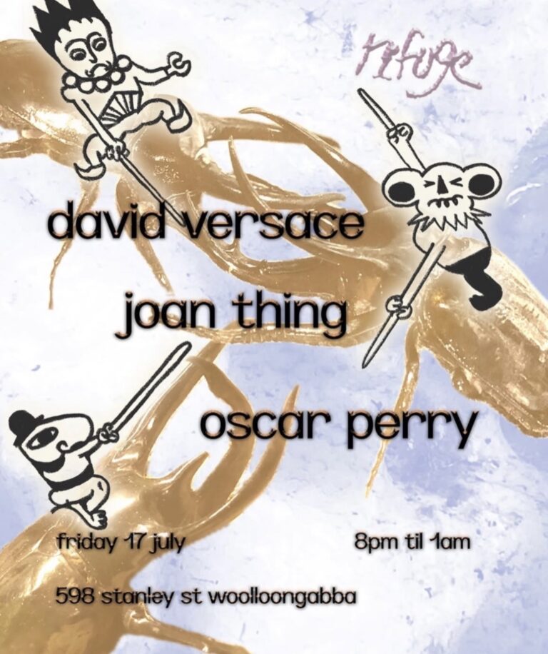 fuge presents: david versace, joan thing and oscar perry