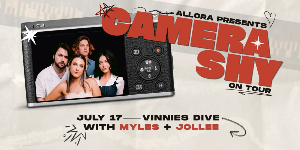 ALLORA 'Camera Shy' Tour with Myles and Jollee