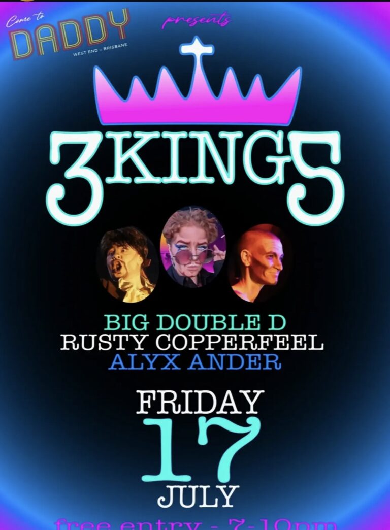 3King5 ft Big Double D, Rusty Copperfeel and Alyx Ander (Free Entry)