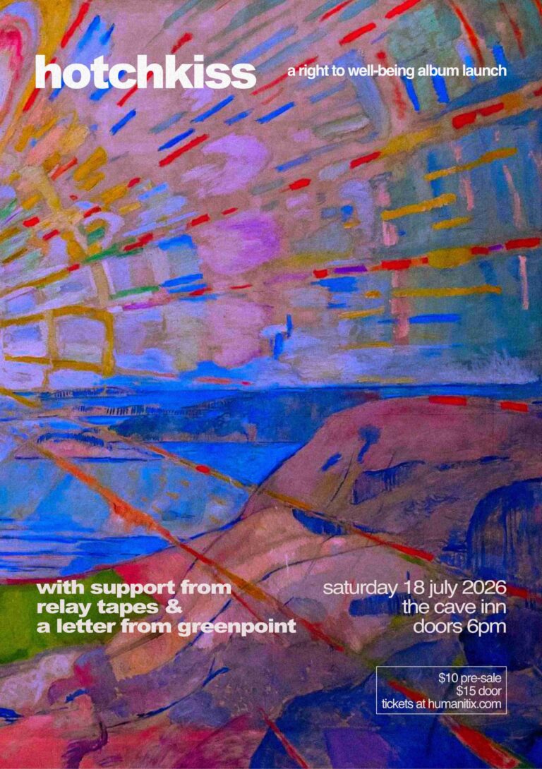 Hotchkiss Album Launch – A Right to Well-Being