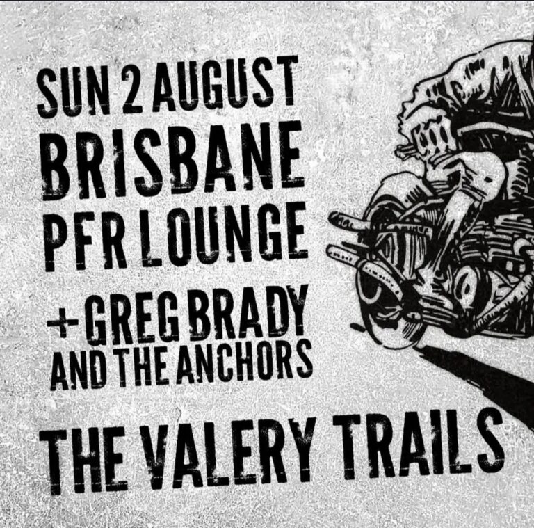 The Valery Trails - Down on Buffalo Speedway EP Launch with support from Greg Brady & The Anchors