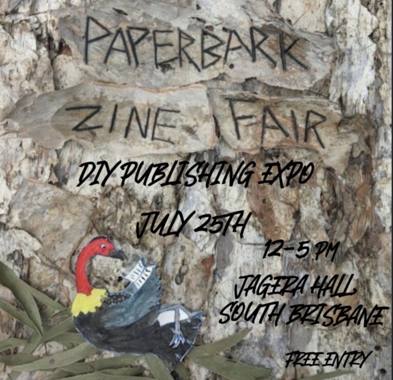 Paperbark Zine Fair (DIY Publishing Expo) (Free Entry)