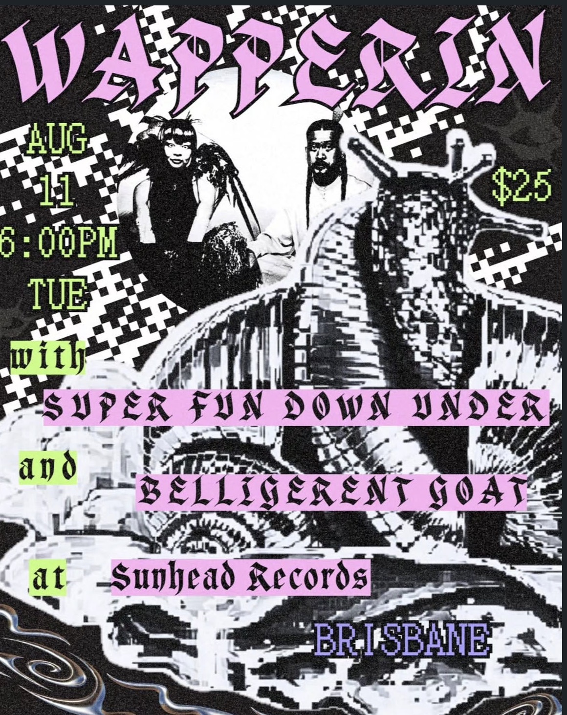 WAPPERIN (Japan) with Super Fun Down Under & Belligerent Goat