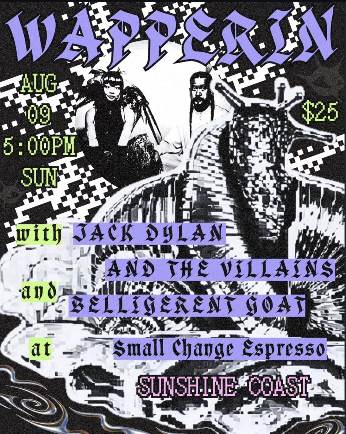 WAPPERIN (JAPAN) With Jack Dylan and the Villains & Belligerent Goat