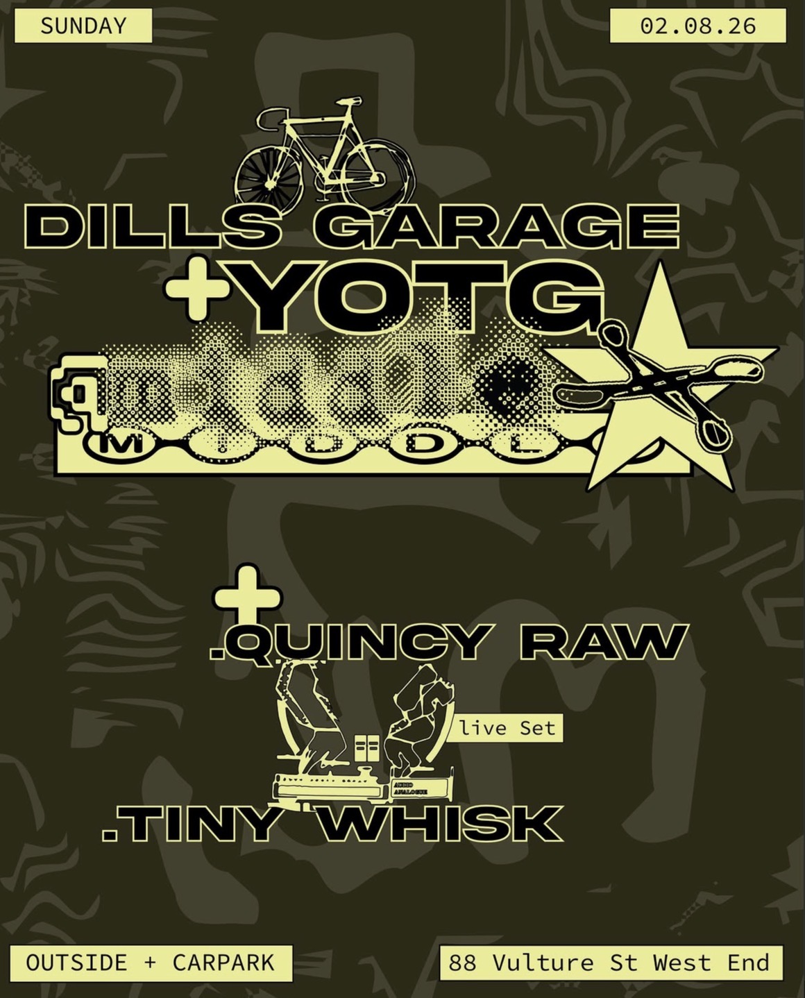 dills grage x yotg with live dj sets by quincy raw and tiny whisk (free entry)