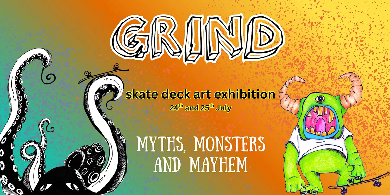 GRIND Skate deck art exhibition OPENING NIGHT (FREE ENTRY)