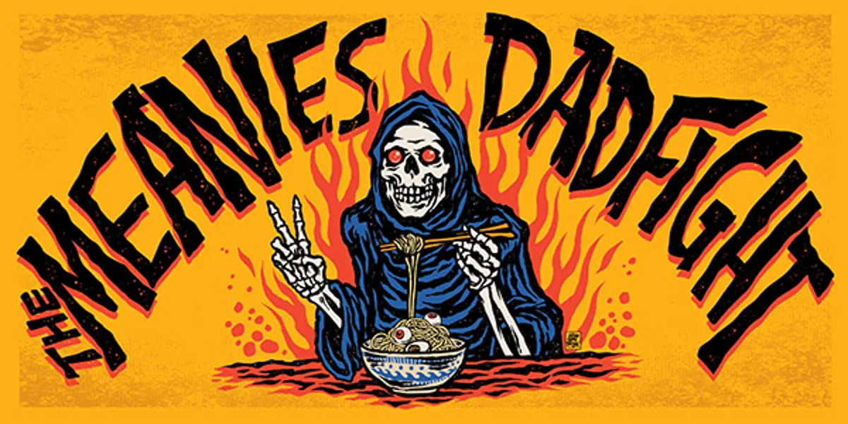 The Meanies X DAD FIGHT split 7" tour @ CROWBAR BRISBANE