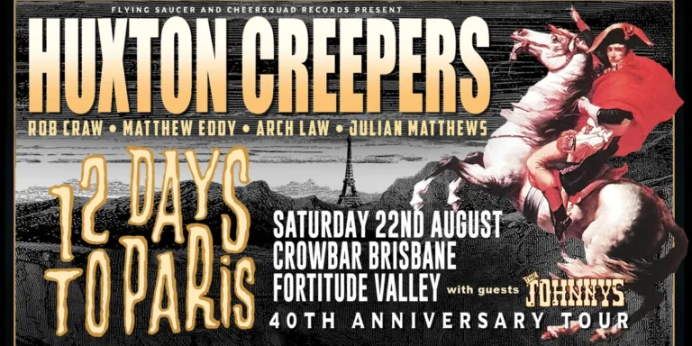 Flying Saucer presents Huxton Creepers with The Johnnys, Mick Medew & Ursula Duo