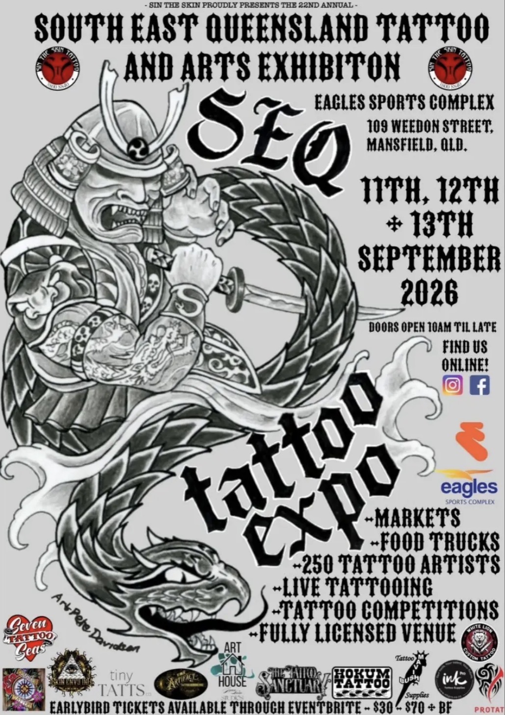 SOUTH EAST QUEENSLAND TATTOO AND ARTS EXHIBITION