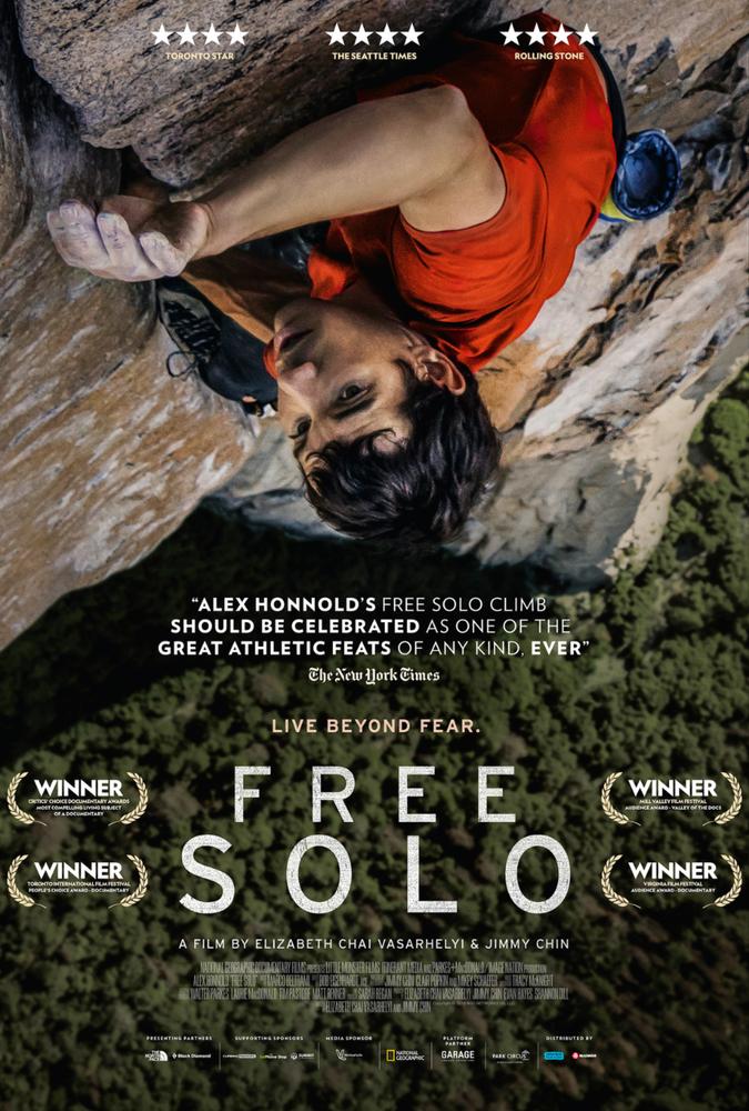 Free Solo: Free Film Screening (FREE via registration)