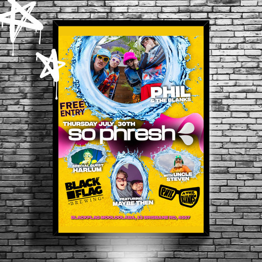 PHIL & THE BLANKS and special guest HARLUM with UNCLE STEVEN (FREE ENTRY)