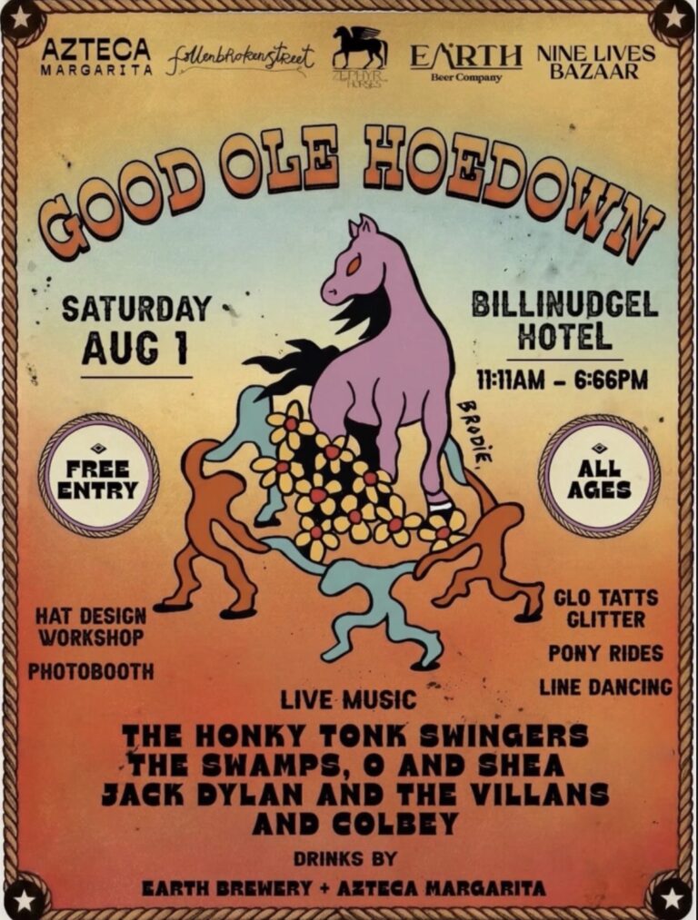 Good Ole Hoedown ft. The Honky Tonk Swingers + The Swamps + Stay Lucky + Jack Dylan and the Villans + Mylee Grace (Free Entry)